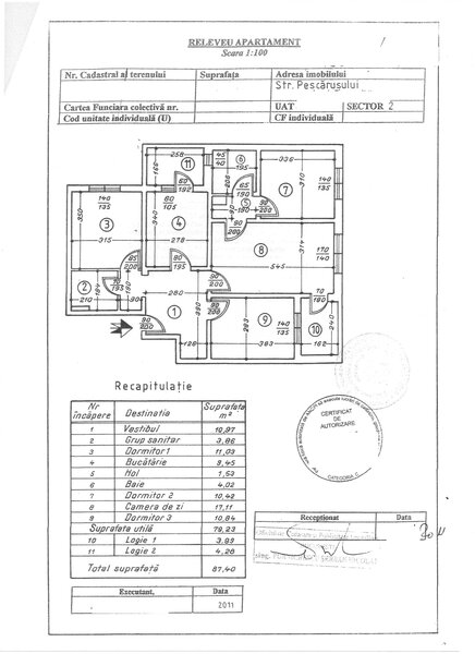 Chisinau Apartament 4 camere langa Scoala Gimnaziala nr 4, Mega Mall